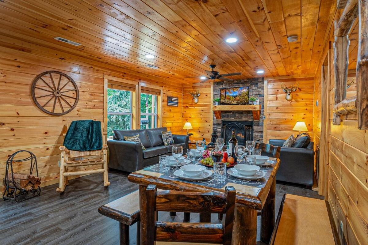 סביירוויל Paradise At The Smokies Cabin With Hot Tub! מראה חיצוני תמונה